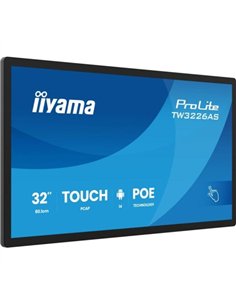 iiyama ProLite TW3226AS-B3P Pantalla Interactiva Táctil 32" PoE Android 14