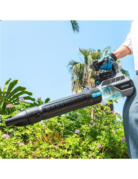 Cecotec AirForce 4000 Bazooka Turbo Soplador de Alta Potencia con Batería 21V