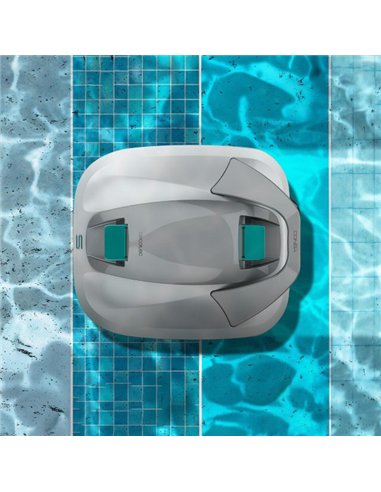 Cecotec Conga Pooldroid 3000 FloorMaster Robot Limpiafondos Inalámbrico para Piscinas sin Pendientes