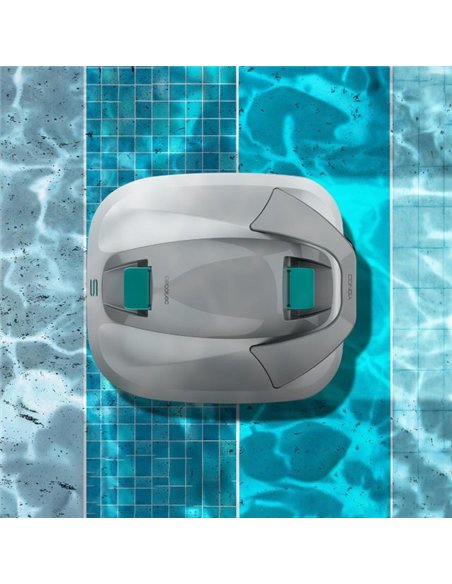 Cecotec Conga Pooldroid 3000 FloorMaster Robot Limpiafondos Inalámbrico para Piscinas sin Pendientes