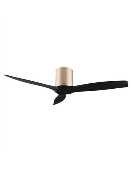 Cecotec EnergySilence Aero 5500 Aqua GoldBlack Connected Ventilador de Techo 40W, Mando a Distancia y WiFi