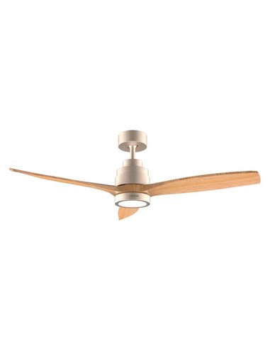 Cecotec EnergySilence Aero 5295 GoldWhite Ventilador de Techo 35W con Luz LED y Mando a Distancia