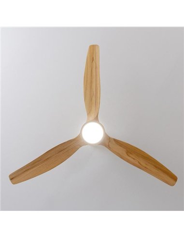Cecotec EnergySilence Aero 5295 GoldWhite Ventilador de Techo 35W con Luz LED y Mando a Distancia