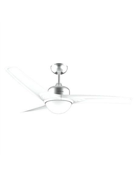 Cecotec EnergySilence Aero 560 IronWhite Ventilador de Techo 60W con Luz Led y Mando a Distancia