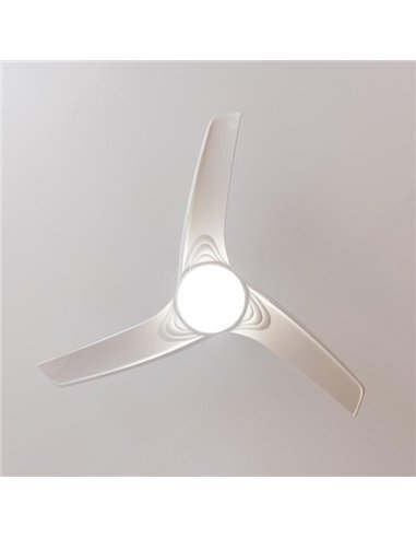 Cecotec EnergySilence Aero 560 IronWhite Ventilador de Techo 60W con Luz Led y Mando a Distancia