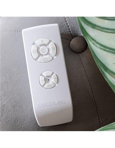 Cecotec EnergySilence Aero 560 IronWhite Ventilador de Techo 60W con Luz Led y Mando a Distancia