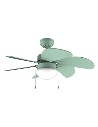 Cecotec EnergySilence Aero 3600 VisionFull Green Ventilador de Techo de 50W con Lámpara, 3 Velocidades
