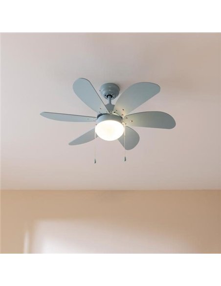 Cecotec EnergySilence Aero 3600 Vision Full Sky Ventilador de Techo de 50W con Lámpara, 3 Velocidades