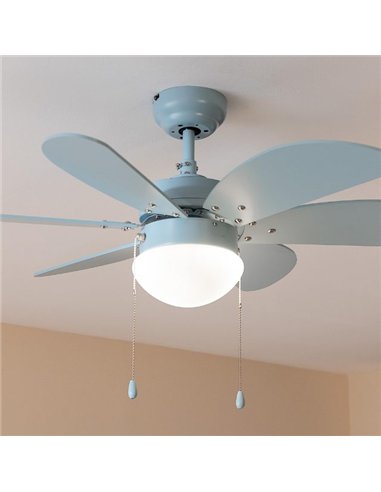 Cecotec EnergySilence Aero 3600 Vision Full Sky Ventilador de Techo de 50W con Lámpara, 3 Velocidades
