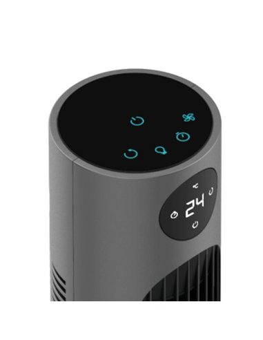 Cecotec EnergySilence 800 Skyline Smart Ventilador de Torre de 36" con 60W, Mando a Distancia
