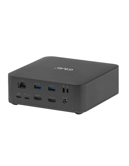 Club 3D CSV-2562 Docking Station Thunderbolt 5 con 12 Puertos, SSD M.2, 2xHDMI, 8K/60Hz