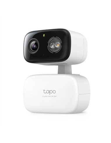 TP-Link Tapo C216 Cámara de Vigilancia 360º Interior/Exterior, 2K 3MP, Detección IA Gratuita, Visión Nocturna