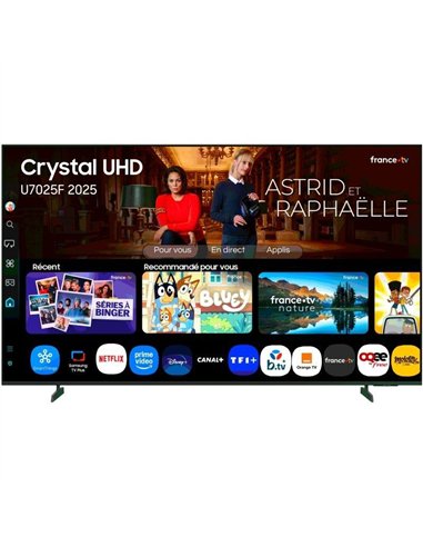 Samsung TU75U7025FK 75" LED 4K Crystal UltraHD Smart TV HDR10+ Gaming Hub Televisor