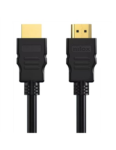 Nilox NXHDMI-1.4-1 Cable HDMI 1.4 Negro 1m