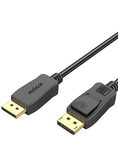 Nilox NXDP-1.4-2 Cable DISPLAYPORT 1.4 Negro 2m