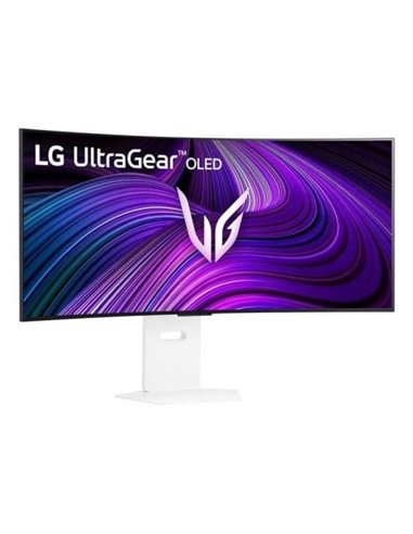 LG 39GX90SA-W 39" OLED WQHD 240Hz G-SYNC FreeSync Smart USB-C Blanco Monitor Curvo Gaming