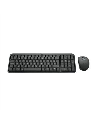 Logitech MK250 Teclado y Ratón Bluetooth Negro Español