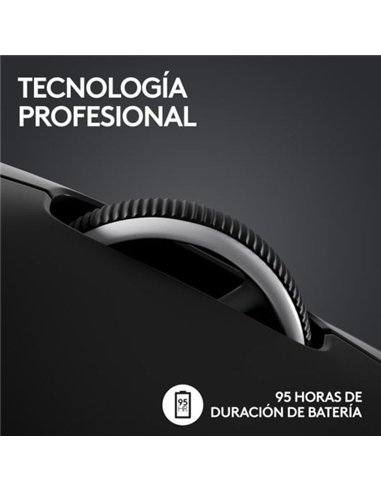 Logitech G PRO X Superlight 2 Lightspeed Ratón Inalámbrico Gaming Negro 44000 DPI