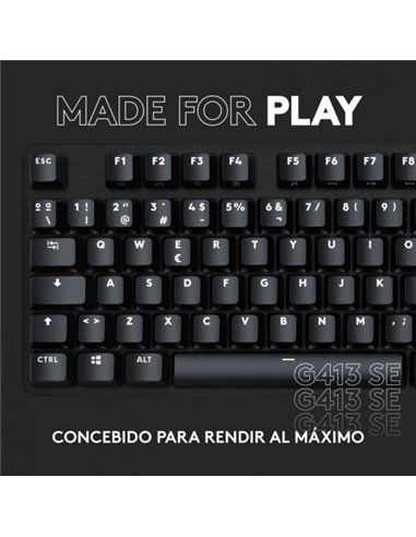 Logitech G413 SE Teclado Mecánico Gaming Retroiluminado