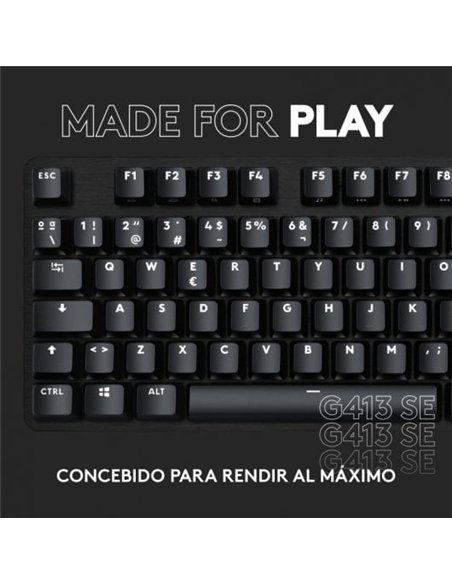Logitech G413 SE Teclado Mecánico Gaming Retroiluminado