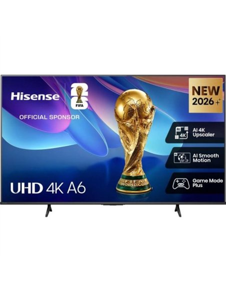 Hisense 43A6S 43" LED 4K UltraHD Smart TV VIDAA HDR10 Dolby Vision Televisor