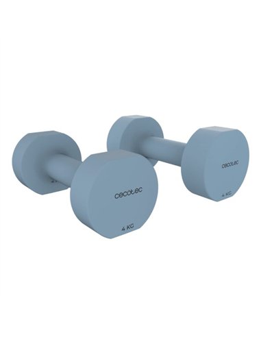 Cecotec Drumfit 400 DoubleNeo Conjunto de 2 Mancuernas de 4kg