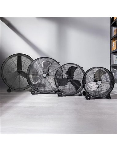 Cecotec Proindustry 2000 Ventilador de Suelo Industrial de 20" con Potencia de 120W