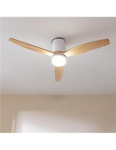 Cecotec Energysilence Aero 5600 Classic Ventilador de Techo de 40 W y 52" con Mando a Distancia