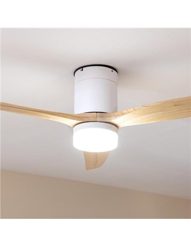 Cecotec Energysilence Aero 5600 Classic Ventilador de Techo de 40 W y 52" con Mando a Distancia