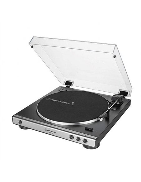 Audio-Technica AT-LP60XUSB Tocadiscos USB RCA Negro/Plata
