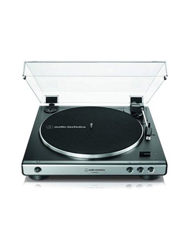 Audio-Technica AT-LP60XUSB Tocadiscos USB RCA Negro/Plata