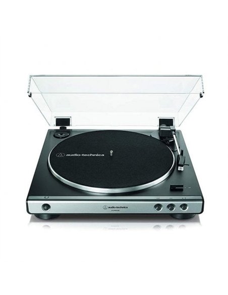 Audio-Technica AT-LP60XUSB Tocadiscos USB RCA Negro/Plata