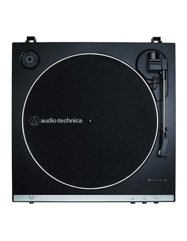 Audio-Technica AT-LP60XUSB Tocadiscos USB RCA Negro/Plata