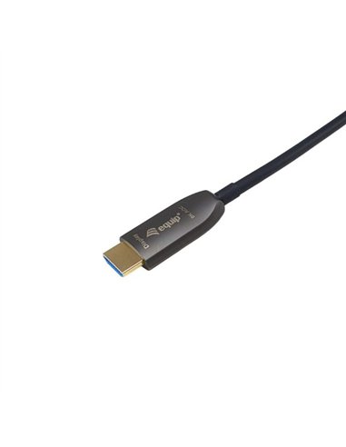 Equip 119423 Cable HDMI 2.1 Óptico Blindado Activo 8K/60Hz 4K/120Hz Negro 100m