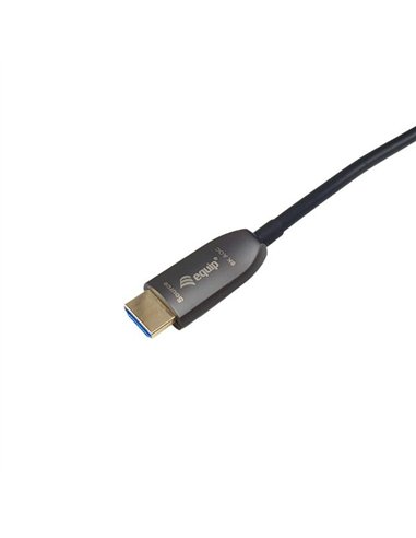 Equip 119423 Cable HDMI 2.1 Óptico Blindado Activo 8K/60Hz 4K/120Hz Negro 100m