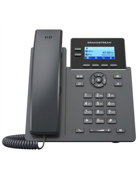 Grandstream Networks GRP2602G Teléfono IP 2 líneas LCD 2.41" Wi-Fi