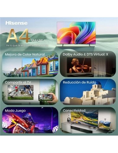 Hisense 40A4S 40" LED FullHD Smart TV VIDAA Televisor