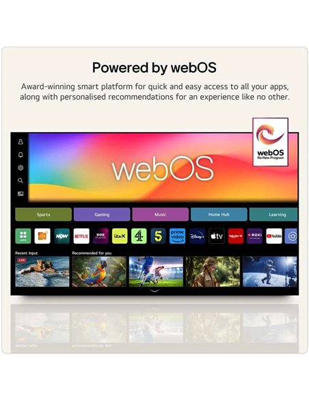 LG 50NU850B6LA 50" NanoCell LED 4K UltraHD 60Hz Smart TV HDR10 Pro Televisor