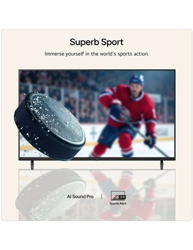 LG 50NU850B6LA 50" NanoCell LED 4K UltraHD 60Hz Smart TV HDR10 Pro Televisor