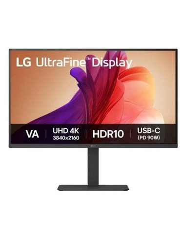 LG 32U720A-B 32" LED VA 4K UltraHD 60Hz Altura Ajustable HDR10 USB-C Monitor