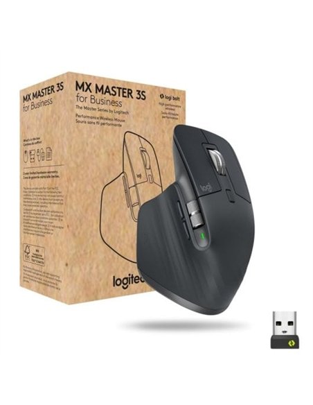 Logitech Ratón Inalámbrico 8000 DPI 7 Botones Programables Darkfield Grafito