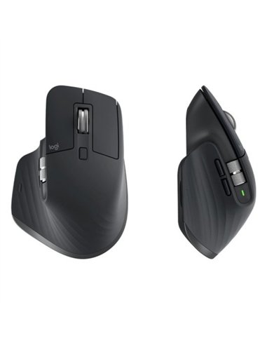 Logitech Ratón Inalámbrico 8000 DPI 7 Botones Programables Darkfield Grafito