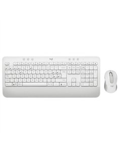 Logitech Signature MK650 Bluetooth Combo Teclado + Ratón Membrana Blanco