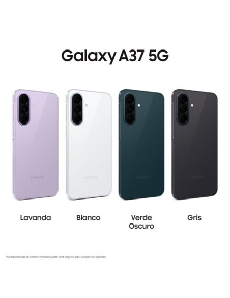 Samsung Galaxy A37 8/256GB 5G Gris Smartphone