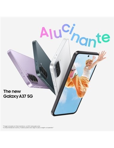 Samsung Galaxy A37 8/256GB 5G Gris Smartphone