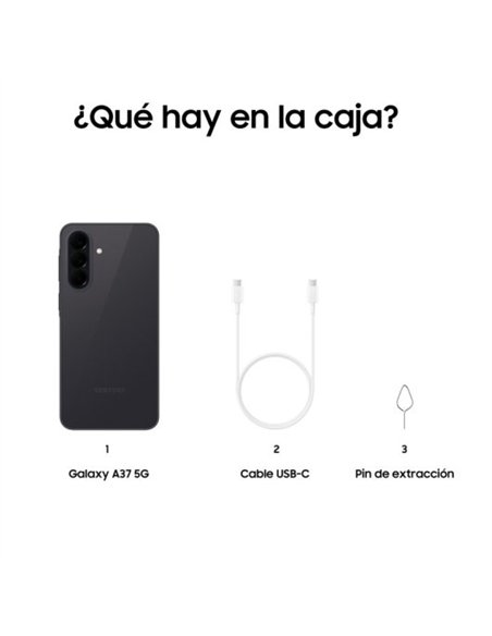Samsung Galaxy A37 8/256GB 5G Gris Smartphone