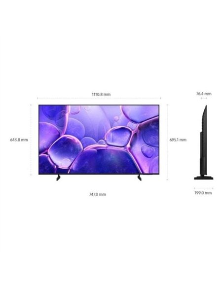 Samsung U8000F 50" LED 4K UltraHD Smart TV HDR10 WiFi Airplay 2 Televisor