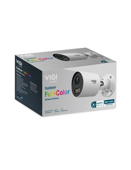 TP-Link VIGI Insight S325 Cámara IP Bullet 2.8mm Full Color 2MP PoE
