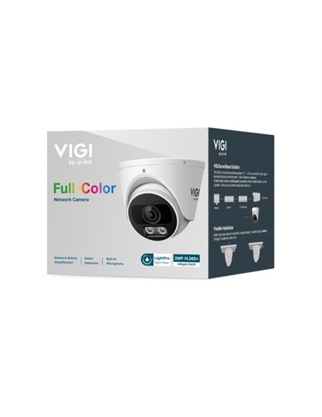 TP-Link VIGI InSight S425 Cámara IP Turret Exterior 2.8mm 2MP LightPro PoE