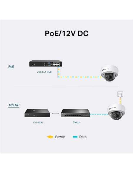 TP-Link VIGI C230I Cámara IP Domo Exterior 2.8mm 3MP PoE